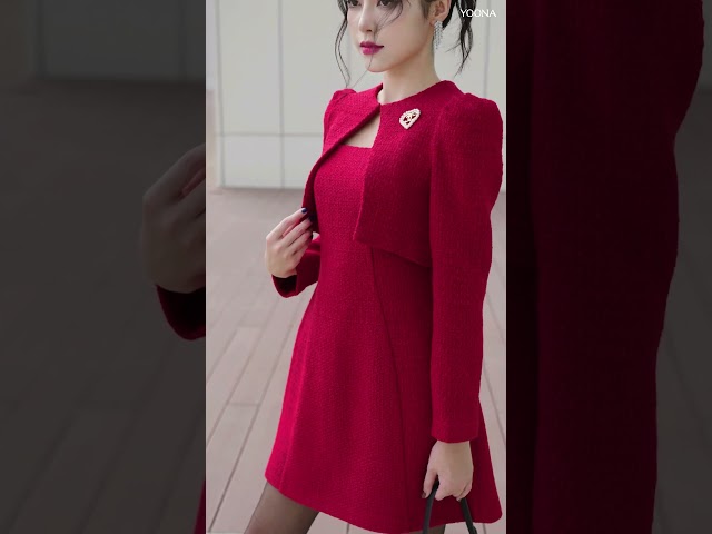 ND27A497 - Sét bộ dạ tweed