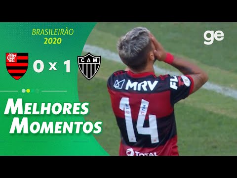 FLAMENGO 0 x 1 ATLÉTICO-MG | MELHORES MOMENTOS | 1ª RODADA BRASILEIRÃO 2020 | ge.globo