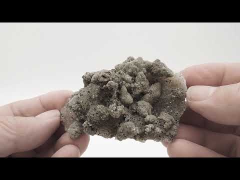 Quartz and calcite with goethite from Morocco - cabinet size