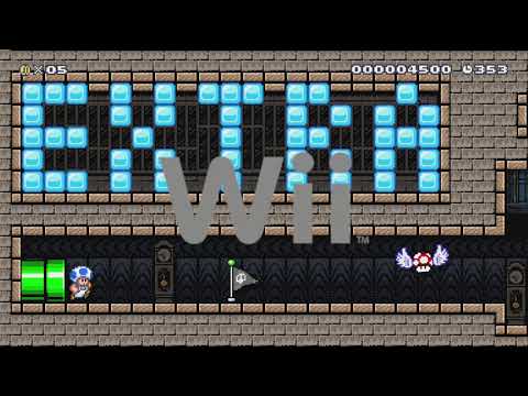 【D】【★××】【→3,↑2】【?P?】【➝↑⭠↑➝】【  】 by セネルク - Super Mario Maker 2 - No Commentary 1bw