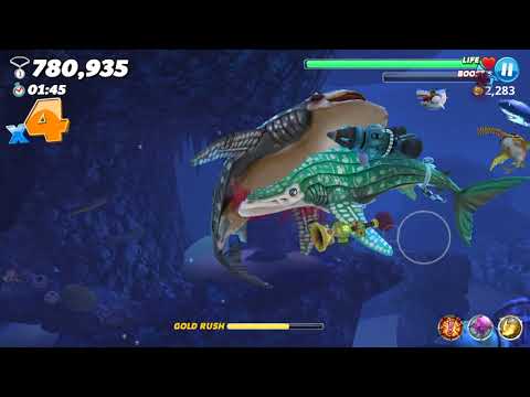 Highest Score in 3min using Whale Shark - Hungry Shark World