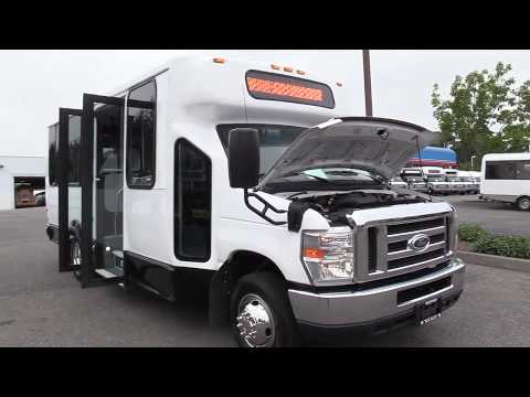 2015 Ford Eldorado Aerotech 14 Passenger Interior Luggage Shuttle Bus - S00659