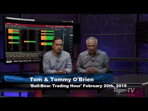 February 20th Bull-Bear Trading Hour on TFNN - 2019