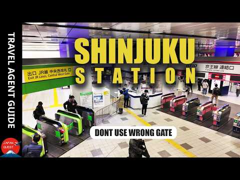First Time at Shinjuku Station? Here's What You're Getting Into 🚄