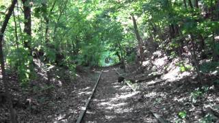 preview picture of video 'Central Massachusetts Railroad Waltham MA Hammond St to Prospect Hill Road'