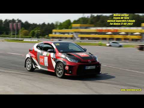 Maciej Kornaś - Toyota GR Yaris - wwtech SuperOES 5 Runda Tor Kielce 27-05-2023