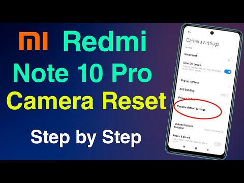 How to Reset Camera in Redmi Note 10 Pro | Redmi Note 10 Pro Camera Reset Kaise Kare