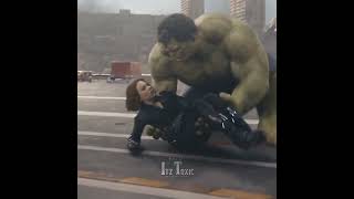 |Let Me Down Slowly x Main Dhoondne Ko Zamaane Mein Hulk version #shorts #mcu #hulk #viral #natasha
