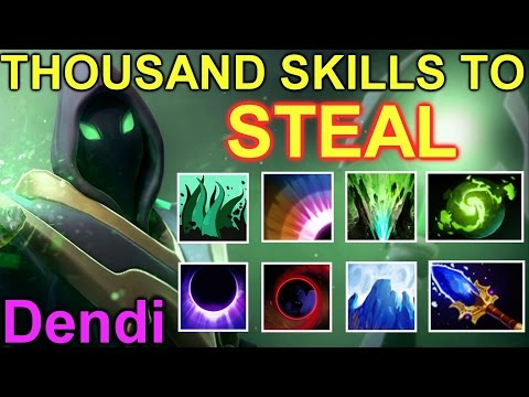 Dendi Rubick -Dota 2: Thousand Skills to STEAL [Ravage + Eclipse + Deafening Blast]