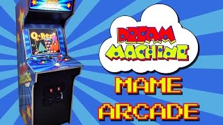 The Dream Machine MAME arcade cabinet with Hyperspin