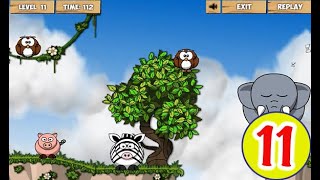 Level 11 | Snoring elephant walkthrough