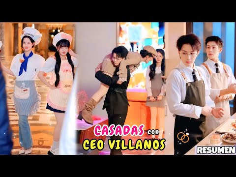 AMIGAS HUÉRFANAS se CASAN con HERMANOS CEO VILLANOS tras renacer, pero son ADORADAS | Resumen