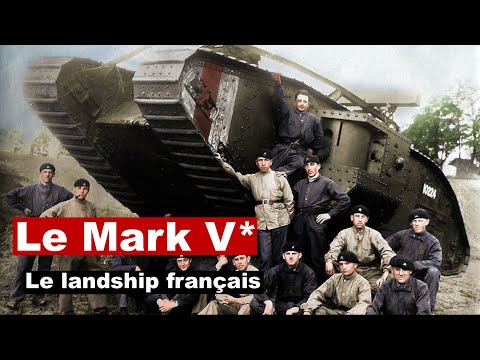 Mark V* un TANK anglais dans l'Armée française - WW1