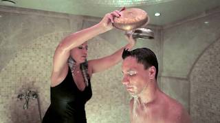 ASMR Turkish Hammam..but the masseuse is Russian
