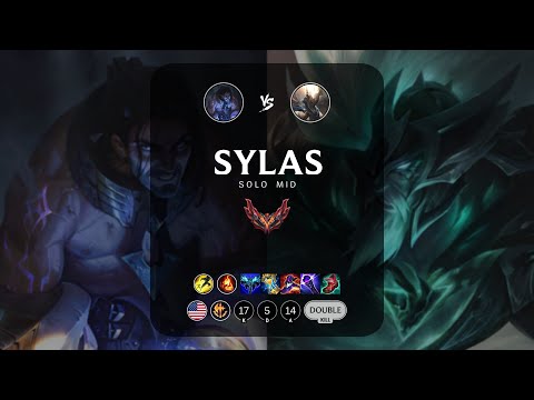 Sylas Mid vs Pantheon - NA Grandmaster Patch 12.23