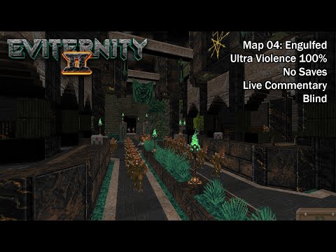 (Doom II) Eviternity 2 - Map04: Engulfed (Blind UV-Max)