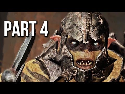 Shadow of War Gameplay Walkthrough Part 4 (no commentary)