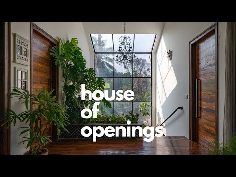 Varun & Puja's Abode  | House Of Openings | A dream house with sustainable living