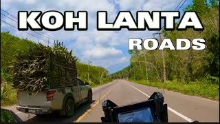 from KRABI to KOH LANTA roads | March 2023 | #22 THAILAND | solo motorbike travel Africa Twin