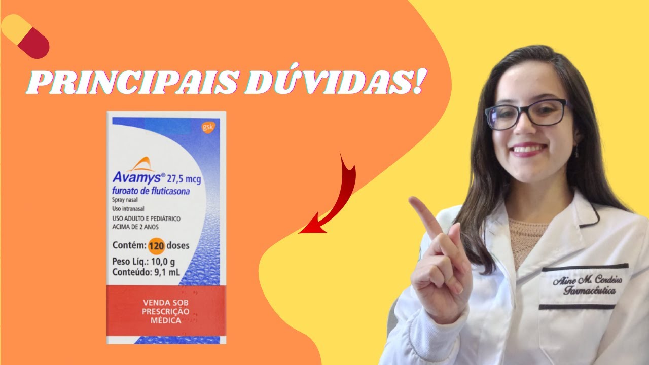 AVAMYS Para que serve Como usar