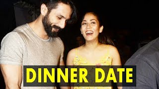 Shahid Kapoor And Mira Rajput Snapped On A Dinner Date Late Night