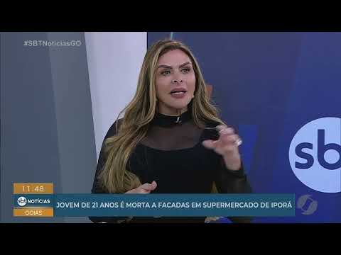 Mulher é morta a facadas em supermercado de Iporá