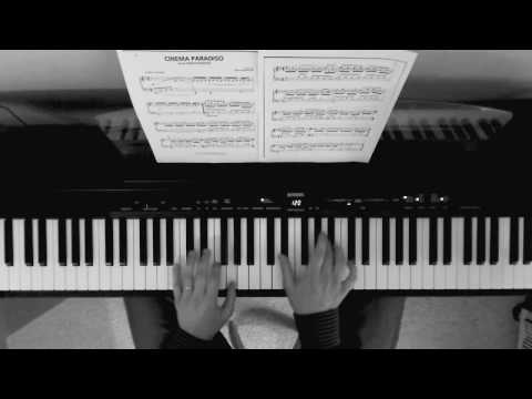 Nuovo Cinema Paradiso Love Theme - Ennio Morricone piano tutorial