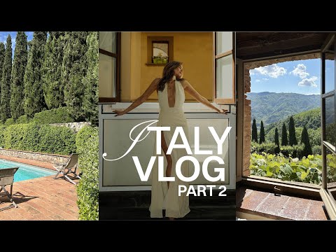 VLOG | ITALY 🇮🇹  PART 2: TUSCANY + WEDDING PLANNING | JASMINE AIELLO