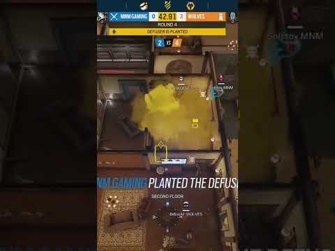 P4 getting the double 💀 against MNM Gaming in the Rainbow Six European League! 🐺