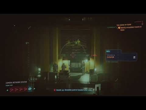 Cyberpunk 2077 you know  my name  stealth