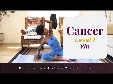 Cancer's Release: Cancer Yin Astro Yoga (Level 1) with Arnelle