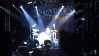 Rhapsody of Fire, Drum solo, São Paulo 2010 (720p)