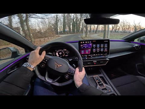 CUPRA LEON FACELIFT - SUNRISE POV test drive (eTSI)