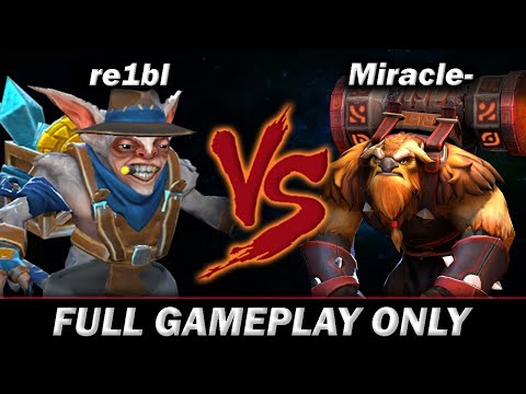 MID BATTLE, re1bl Meepo VS Miracle Earthshaker! - Full Gameplay Meepo#653