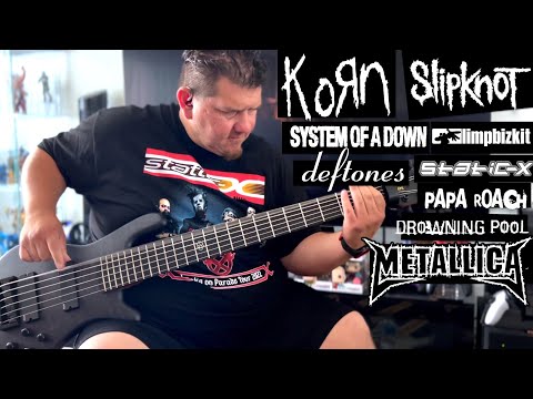 Top 20 (or so) Nu Metal Songs Bass Cover