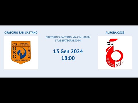 U16 - OSG vs Aurora OSGB - 13/01/2024