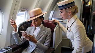 Black Woman Denied Serve Champagne in First Class, Her Phone Call Gets The Staff Fired in Minutes...