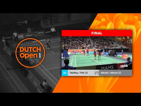 Robin Tabeling & Selena Piek vs Chris Adcock & Gabby Adcock - Dutch Open 2019 XD F
