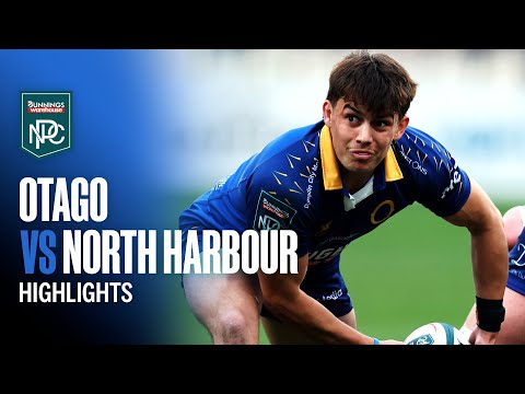 RD 9 HIGHLIGHTS | Otago v North Harbour (Bunnings NPC 2025)