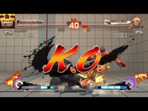 My match vs the best Gouken on ps4