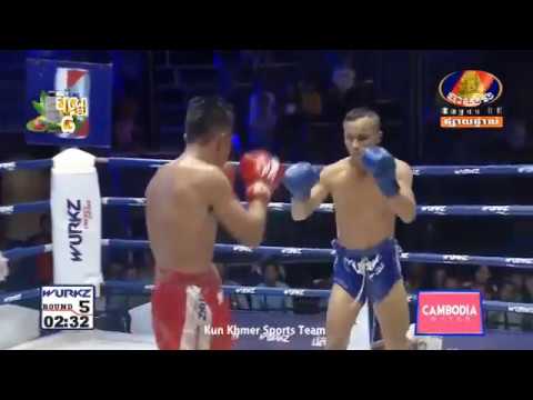 Best Boxing Chan Sinath Vs Thai, 21 Sep 2019, Kun Khmer Boxing