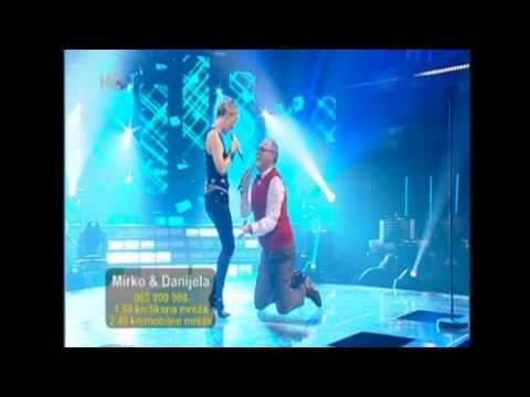 Danijela Martinović i Mirko Fodor - emisija Zvijezde pjevaju