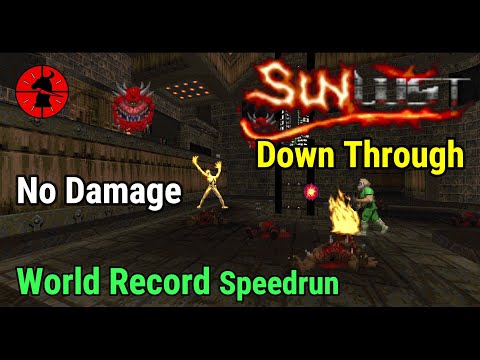 Sunlust Map 02 'Down Through' UV Max + Reality World Record Speedrun, With Commentary and Outtakes.