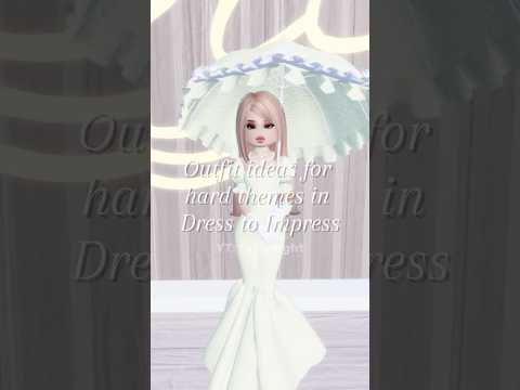 OUTFIT IDEAS FOR HARD THEMES IN DTI #dresstoimpress #roblox #y3k #decora #surrealism