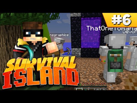Minecraft Survival Island (Ultra Hardcore): EP6 - To The Nether!