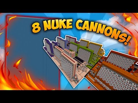F1NN5TER - 8 NUKER CANNON RAIDING | Minecraft Factions FINALE District #30