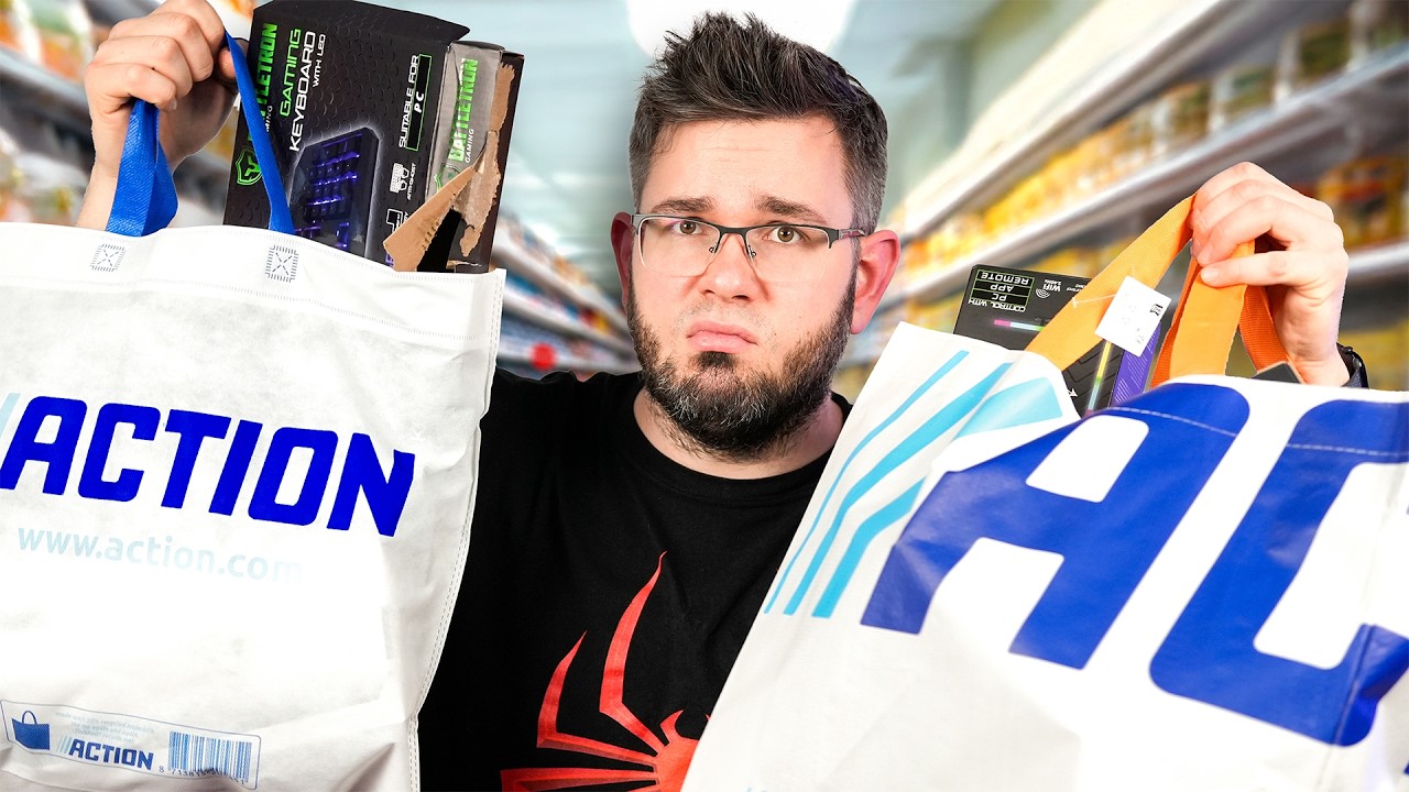 KUPIŁEM CAŁY SPRZĘT GAMINGOWY Z ACTION