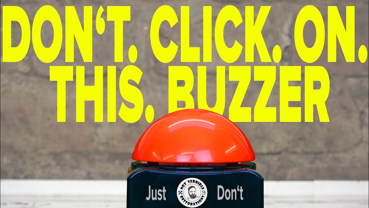 Whatever you do, DO NOT click this Buzzer
