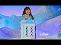 FROZEN Arandelės pilis su Elza