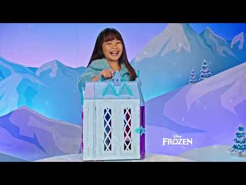 FROZEN Arandelės pilis su Elza video